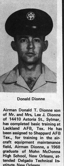 Donald T Dionne