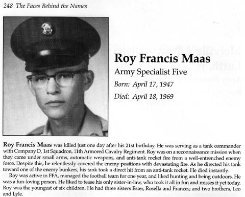 Roy F Maas